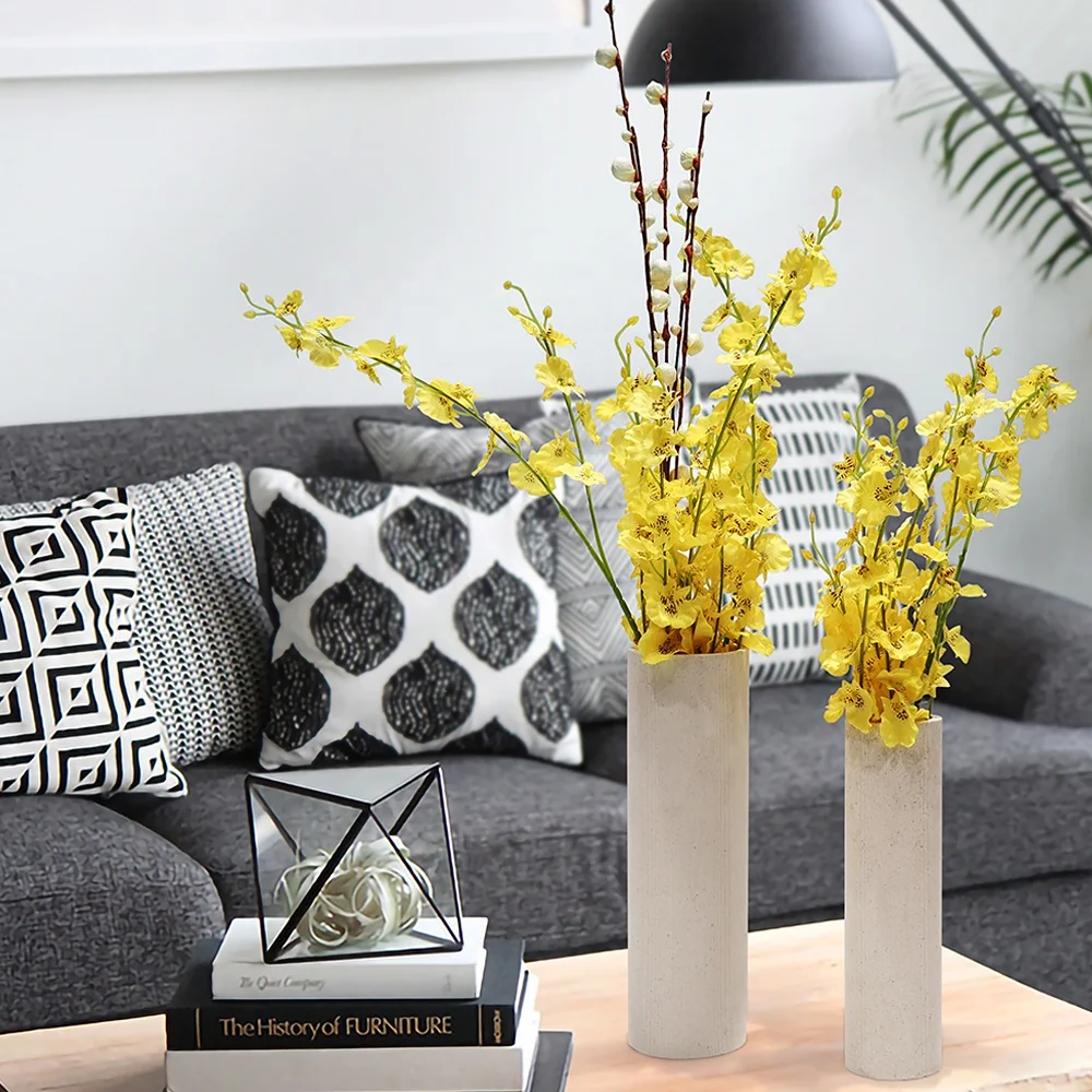 Suanti home accessories funny vase chinese style resin hotel tall unique large flower wedding vases