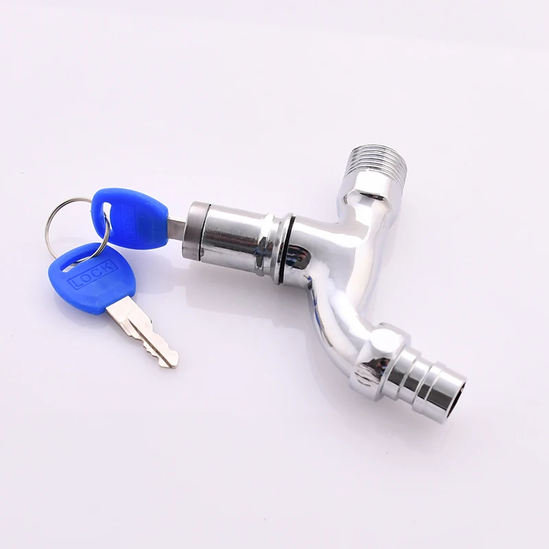 China Single Cold Bib Taps Faucet with Zinc Chrome Finish Online Shop Bathroom Bidet Application