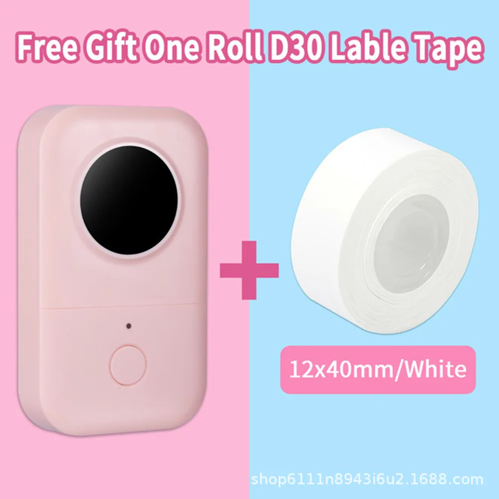 Hight Quality Mini Handheld Printer Label Receipt Portable Printer Android IOS APP