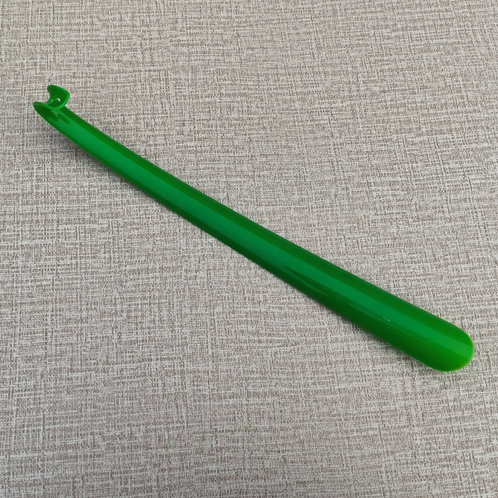 16.5 inch Plastic Shoe Spoon Long Handle Shoe Horn for Seniors Men Women Kids elderly