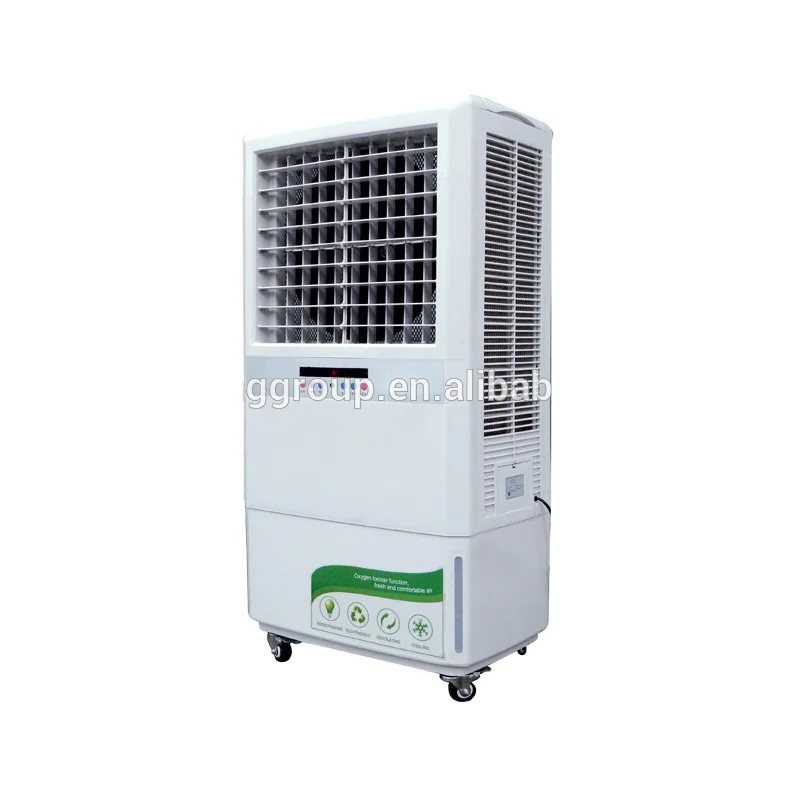 Evaporative portable air water cooler with 4000cmh airflow