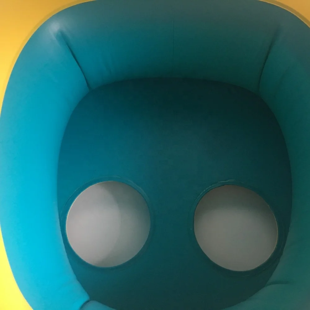 Adjustable Sunshade Inflatable Baby Swim Float Seat Boat Inflatable Ring