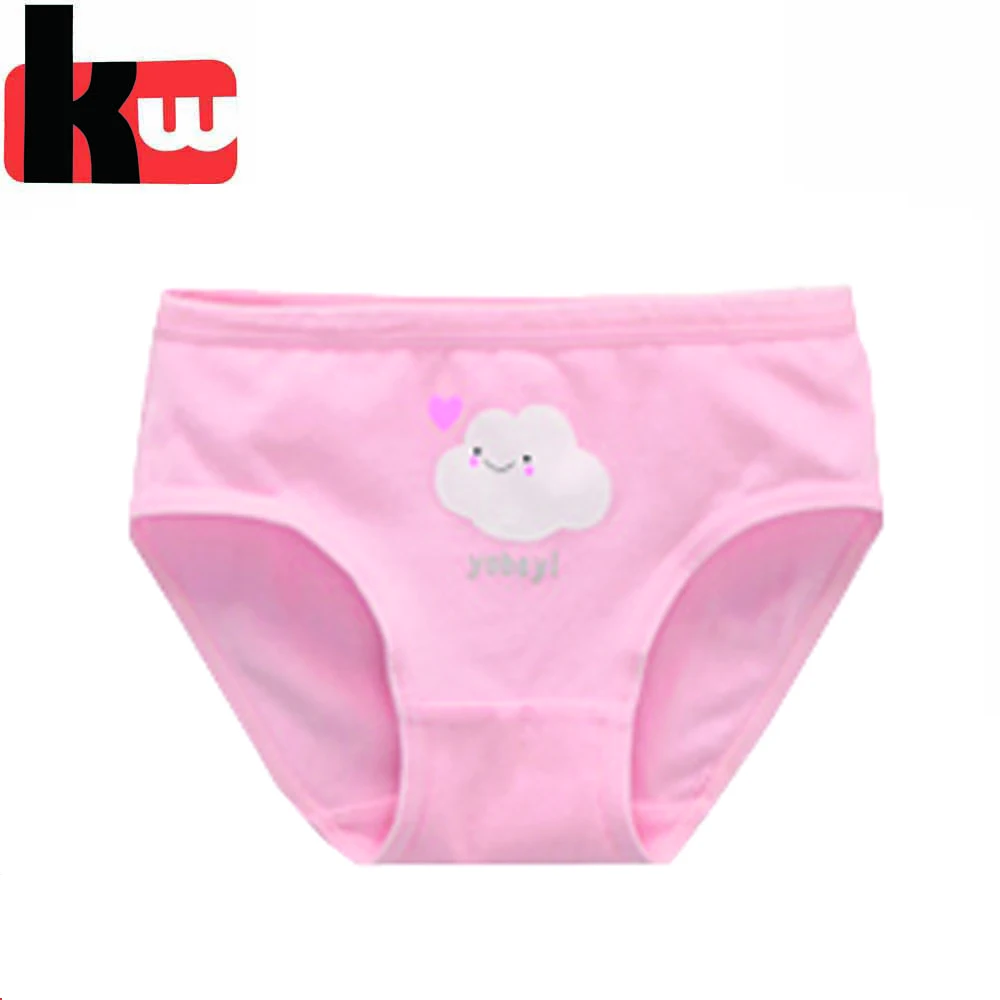 Factory price breathable cute cartoon kids girl underwear wholesale