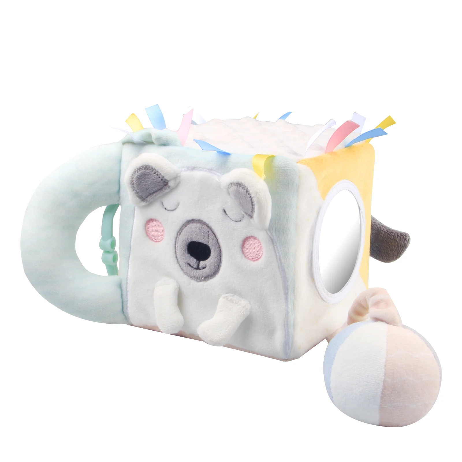 New Design Cute Animal Kids Plush Toys Infant Doll Sogt Activity Cute Polar Bear Plush Toys For Children