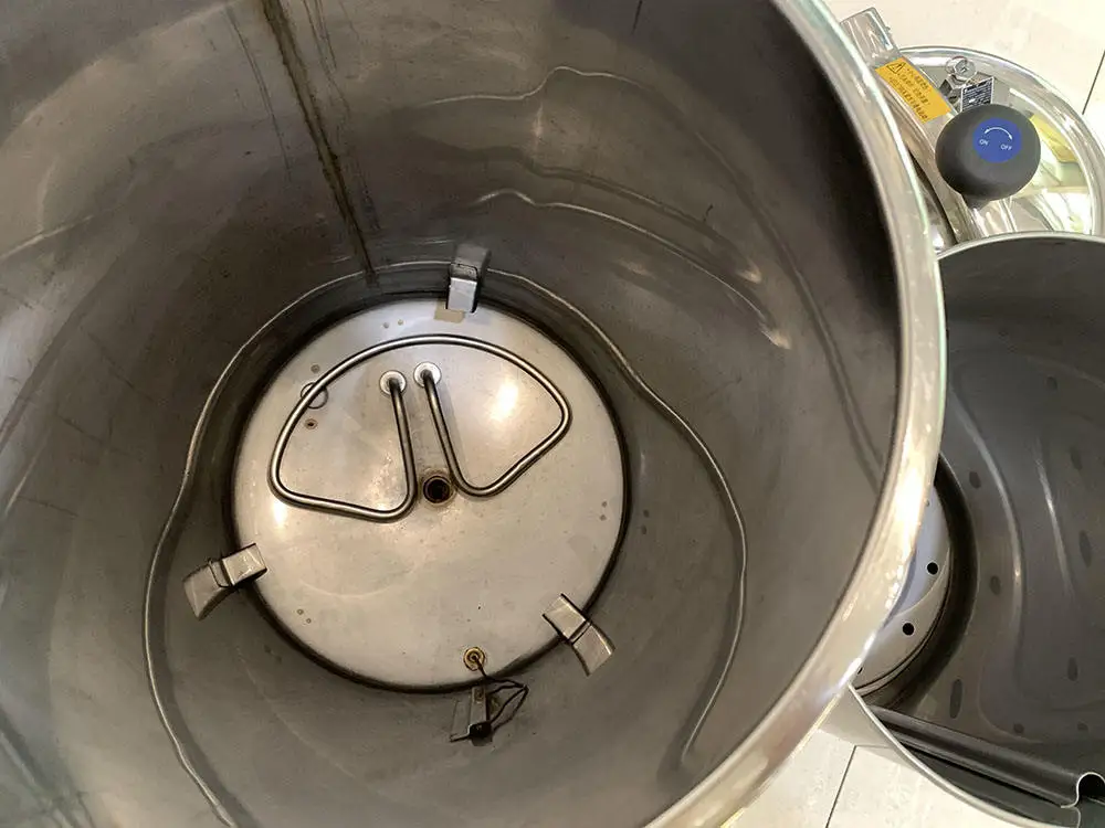 electric heat or gas heat sterilizer pressure steam sterilizer autoclave 18 liter