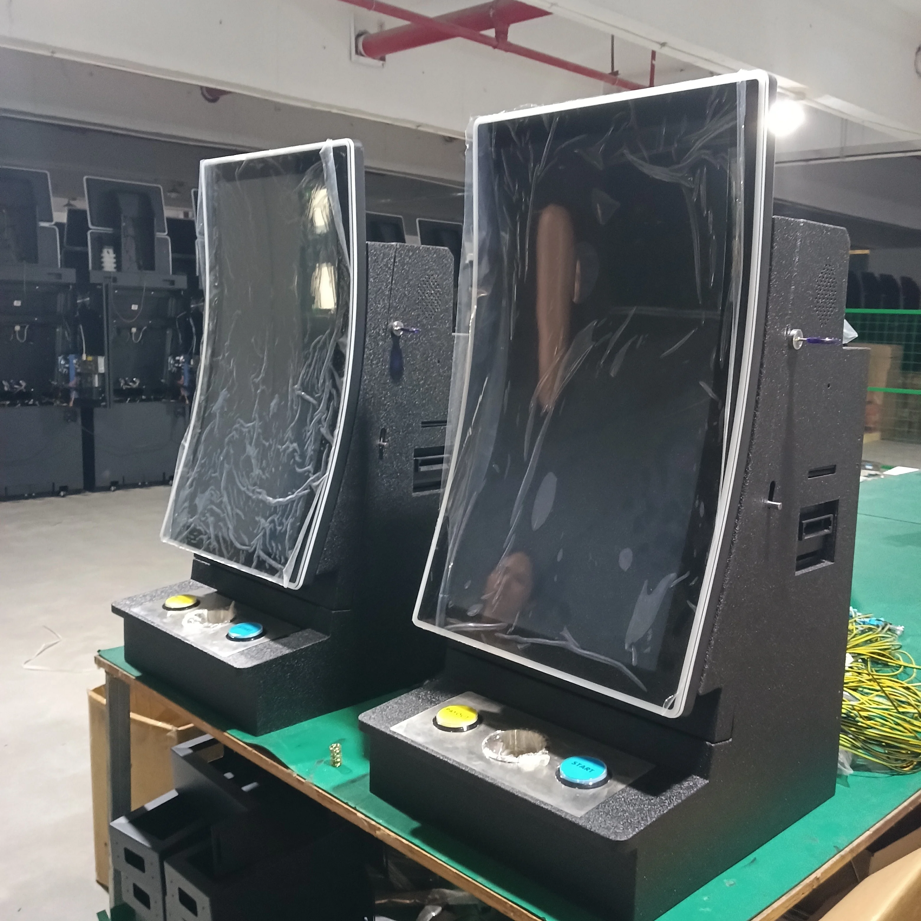 High Quality C Type Bartop Metal Cabinet 27 Inch Touch Screen Mini Arcade Skill Game Machine