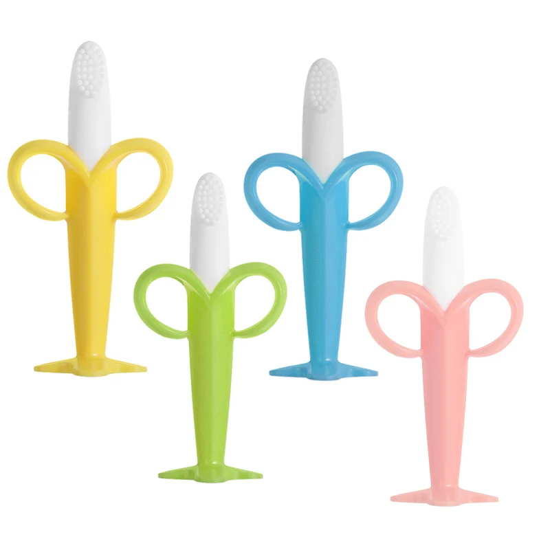 Детский Силиконовый грызунок в форме банана