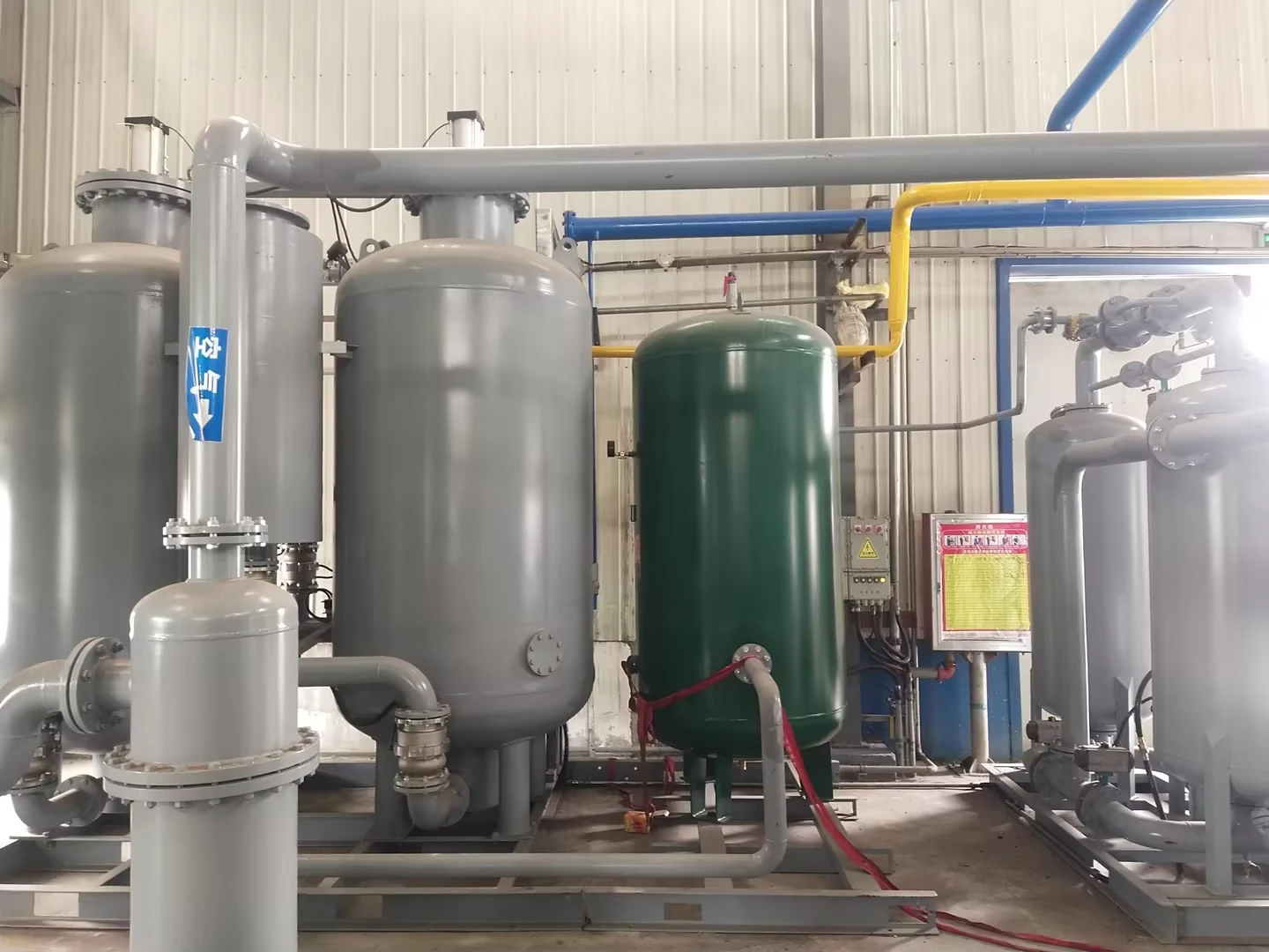 Intelligent Heatless Regeneration Dryer Factory Direct Supplier Metallurgical Bioengineering Applications