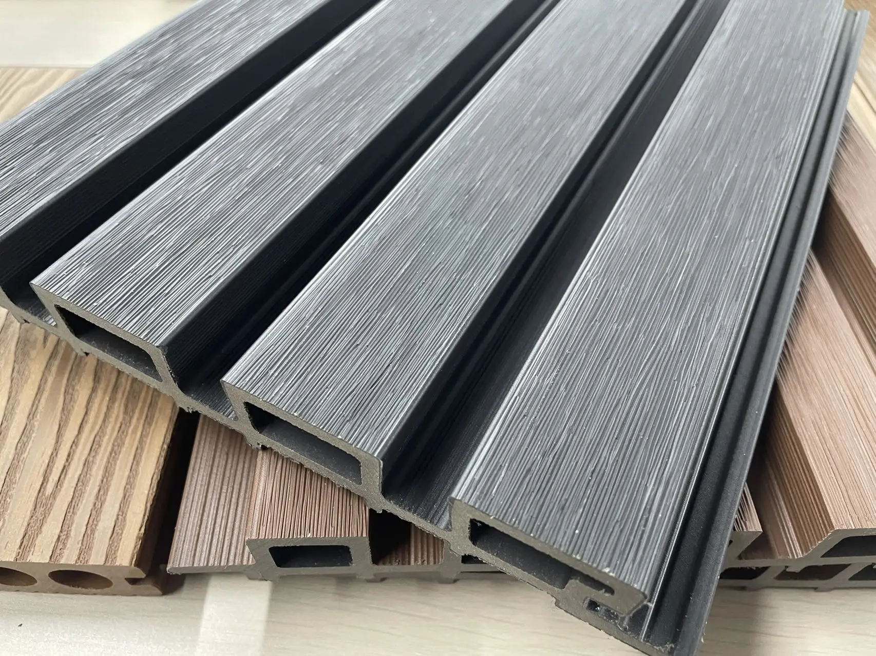 3m 4m 5m wholesale price wpc exterior wall cladding waterproof 25mm wpc wall panel outdoor