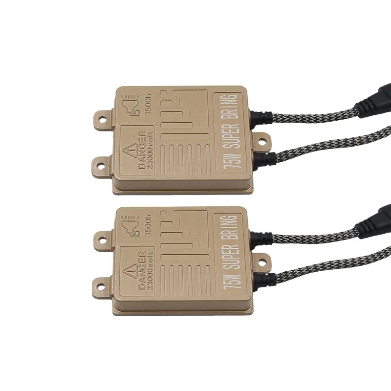 DAO factory custom 75w H4 hid car ballast kit 12v oem ballast F14 for car