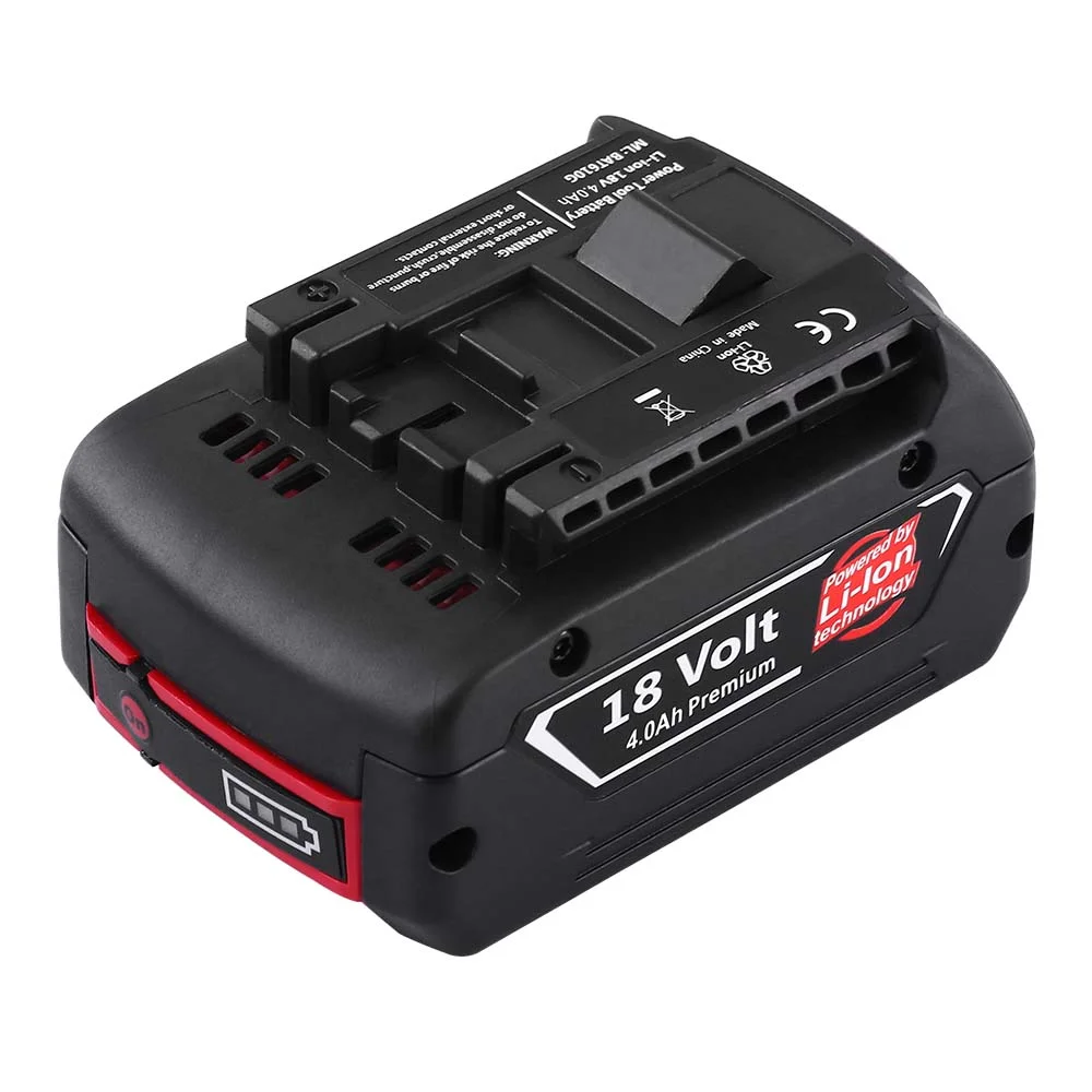 Compatible Bosch Power Tool Batteries For BOSCHS 18V 3.0Ah 4.0Ah 5.0Ah 6.0Ah Lithium Ion Battery BAT610G-2