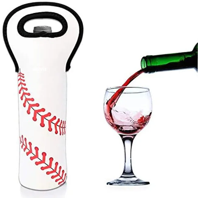 Personalized Single Neoprene Water Beer Wine Bottle Cover