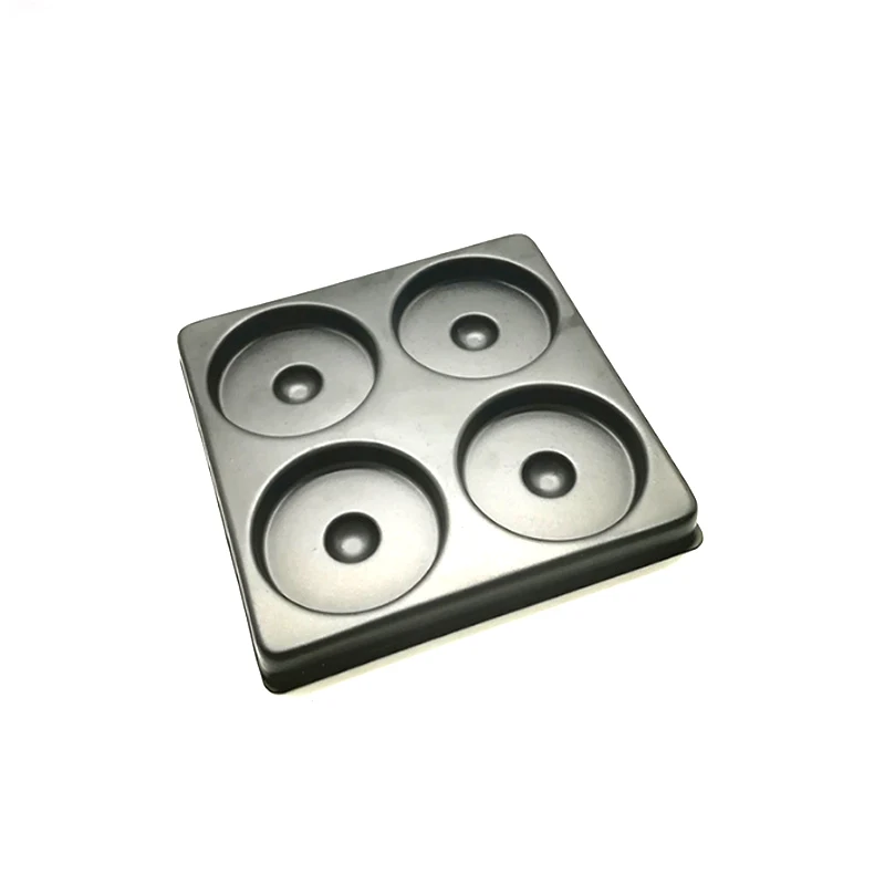 
OEM Custom Thermoformed Chocolate Food Blister Tray Environmental Coin Chocolate Blister Box 