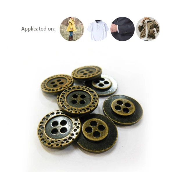 aleacin corona 4 holes boton botton button