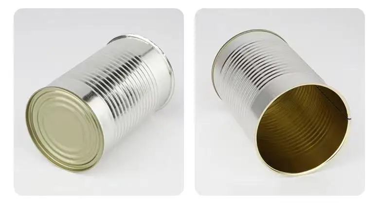 Factory customized food grade empty round can 400g milk powder protein packaging tin can  Coffee tea jar with easy pull lid