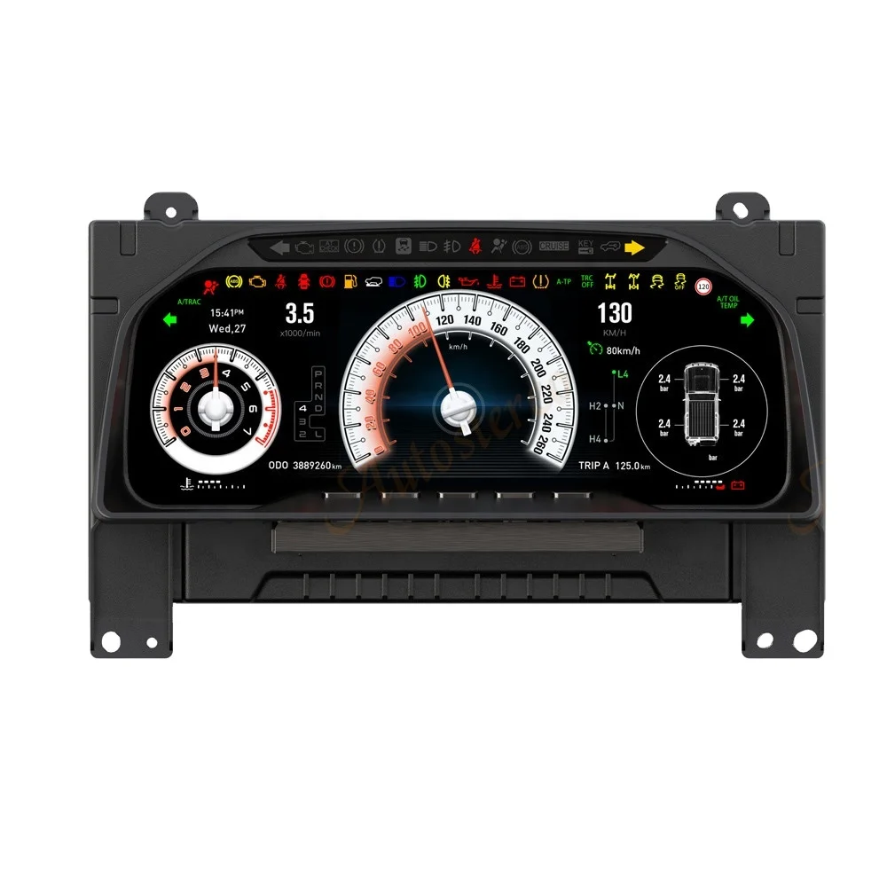 Цифровой кластер для Toyota LC 70/71/76/78/79 2007-2024 ЖК-приборная панель виртуальный измеритель скорости кабины приборная