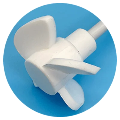 Magnetic Stirring Rod LAB PTFE PTFE stirring rod-three-lobed PTFE stirring rod-four-leaf