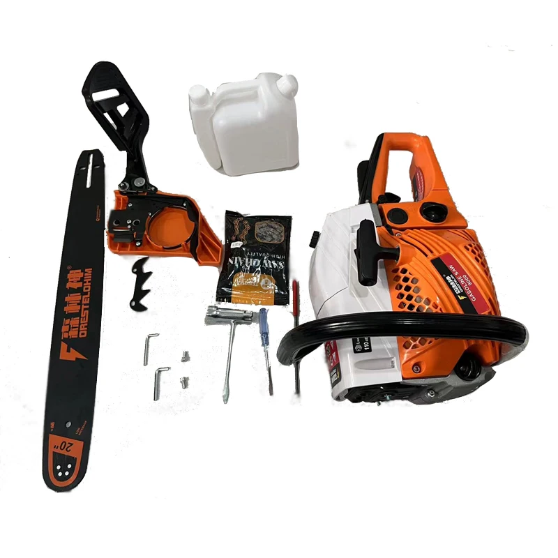 Handheld Gasoline Chain Saw  with Two-Stroke Engine for Logging and Forestry chain saw wood cutting machine