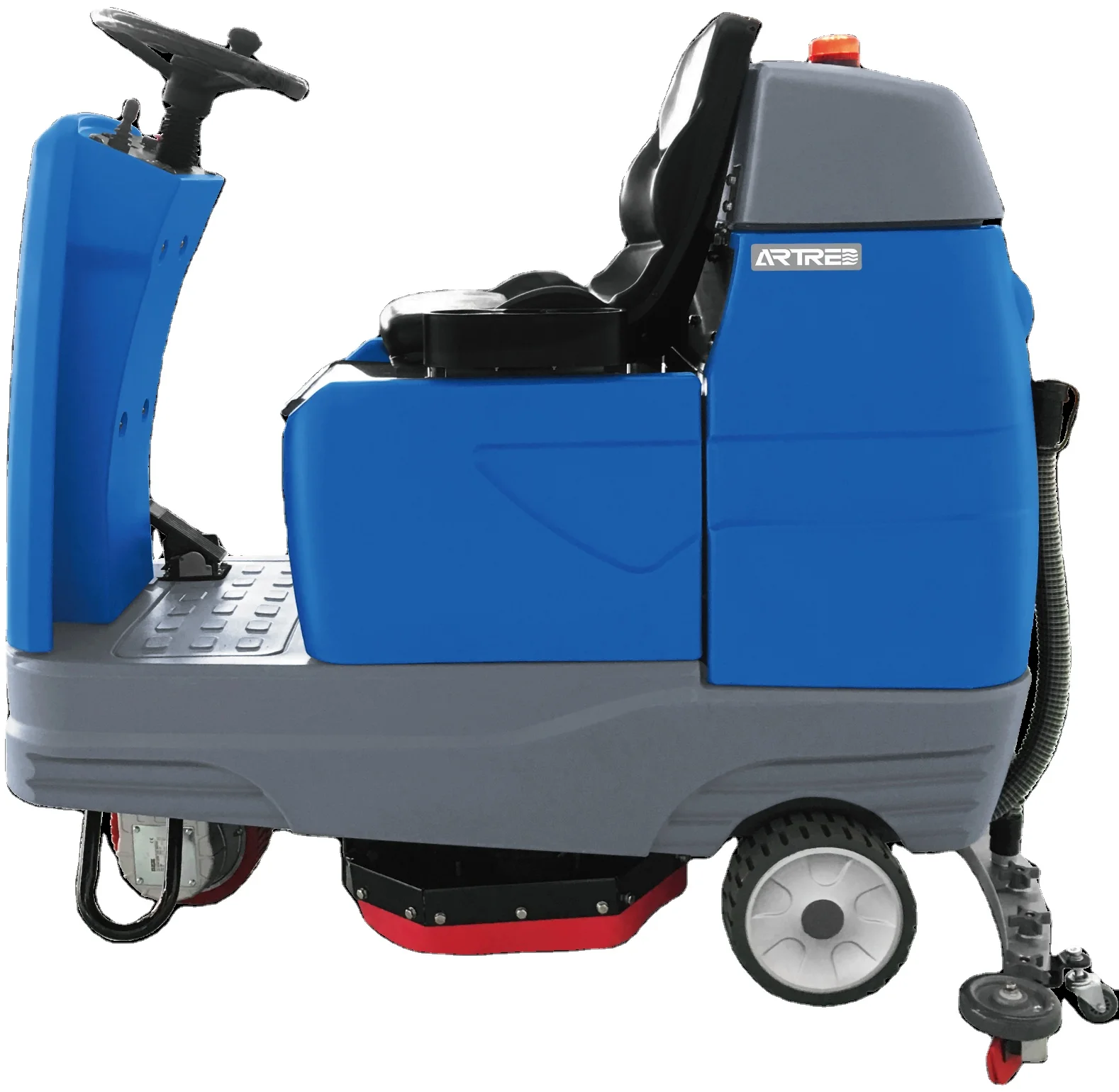 ARTRED floor machine seated electric scrubber driving floor sweeper machine cleaning machine factory use