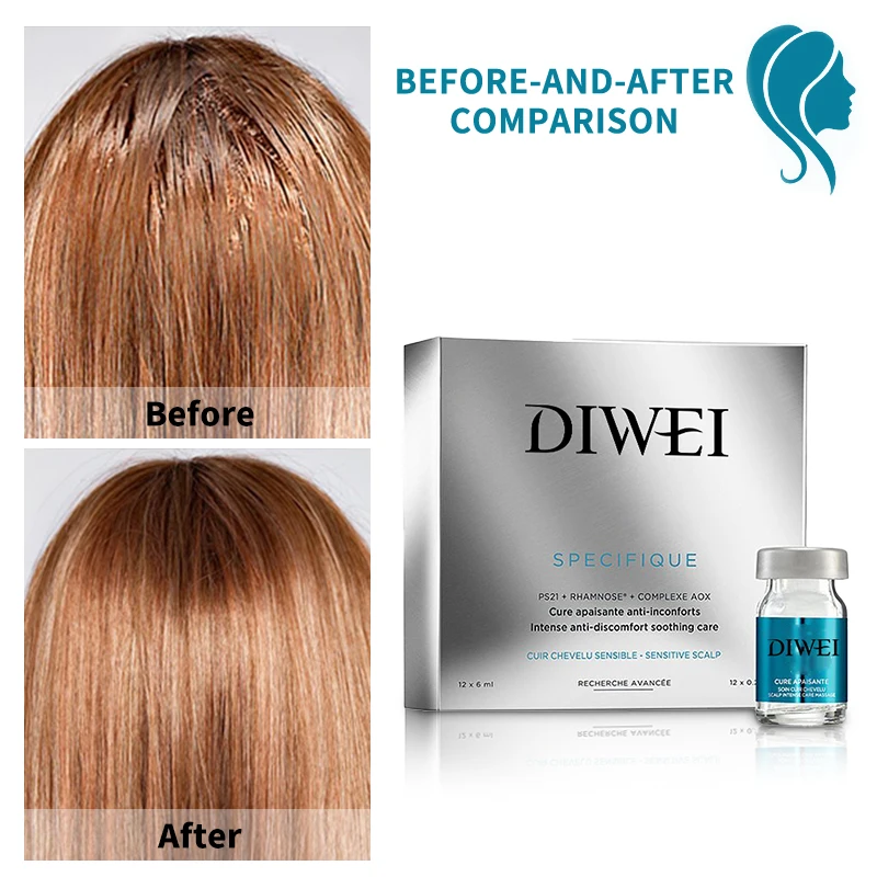 Diwei Hair Oil OEM/ODM Factory Hair Damage Repair Best Selling Hair Care Essential Oil Brand Brand