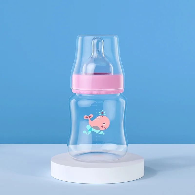 Wholesale Small Size Multifunctional Baby Bottle Cartoon Duckbill Handle Three-Purpose Silicone Product Free Sample Available
