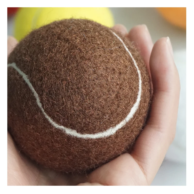 Custom custom pink blue black printed color toy brown orange ball Pet