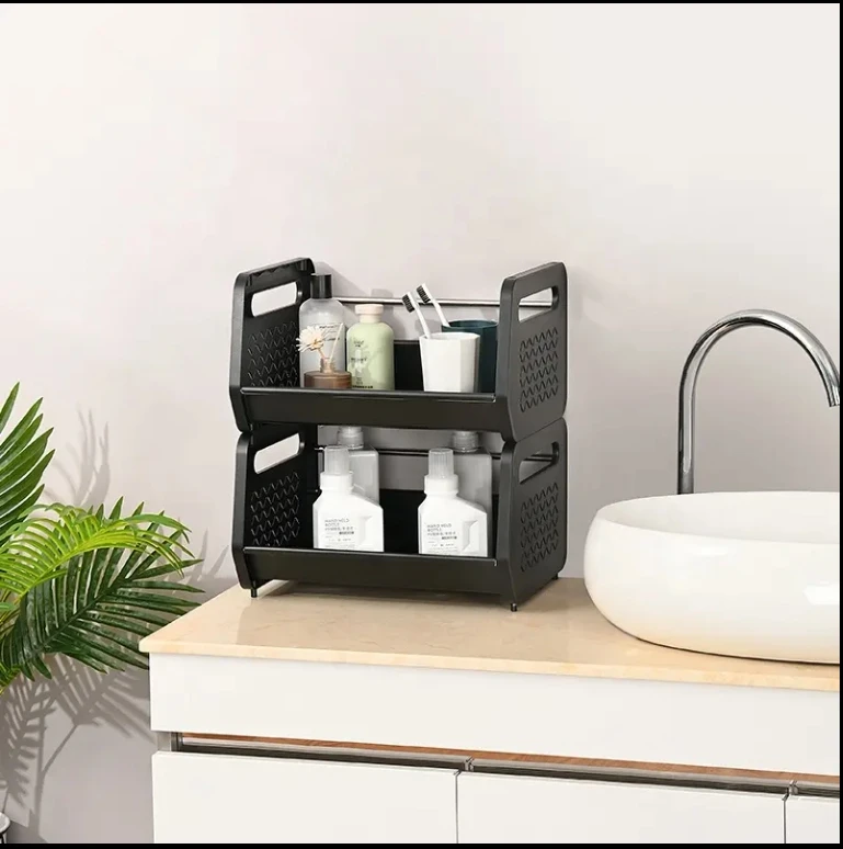 Fashion Design Kitchen Fruit Vegetable Storage Trolley 4 Tier Utility Cart Kitchen Island Rolling Storage Rack with Wheels