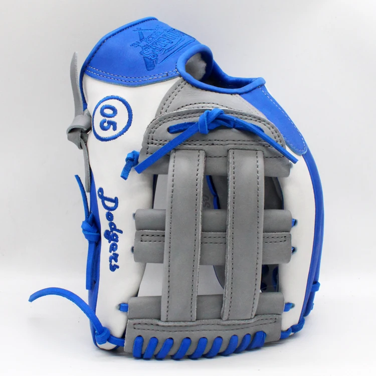 Factory Wholesale High Quality Outfield Durable Leather Baseball Gloves For Kids