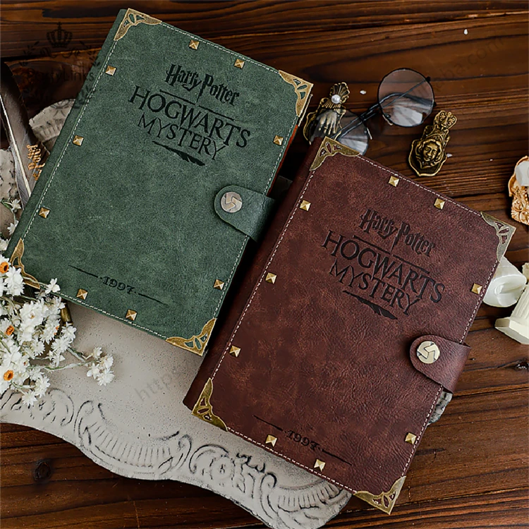Записная книжка Harryed Potters Hogwarts винтажный крафт-блокнот Slytherin Ravenclaw Hufflepuff Document Book