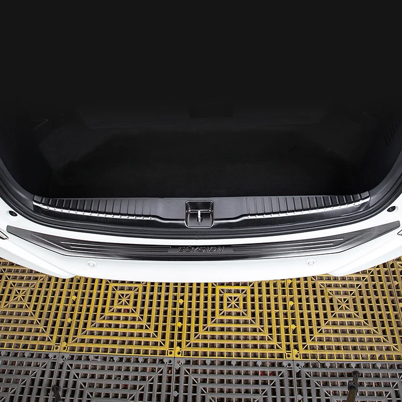 Car all-inclusive rear guard black Auto parts 304 stainless steel car accessories interior decorative for HONDA ODYSSEY