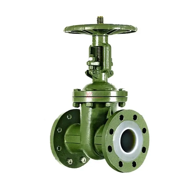 High Temperature Resistance Harsh Environment Use Z41F46-16C-DN40 Fluorine Lined Corrosion-resistant Gate Valve