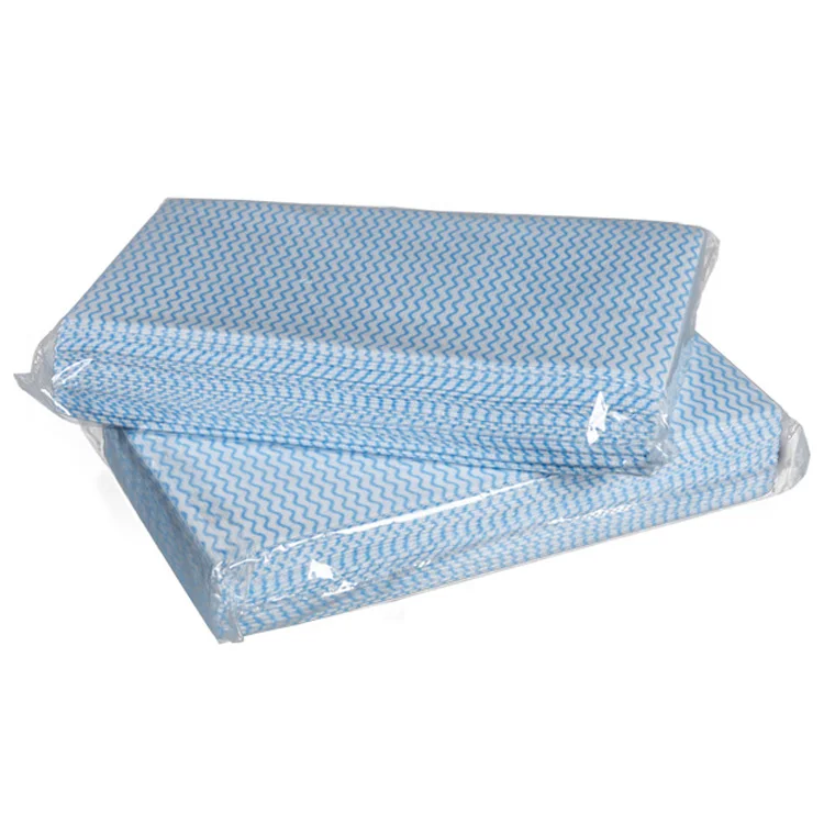 Food Service Wipes Color Coded Cleaning Cloth Spunlace Nonwoven Fabric