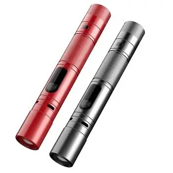 Outdoor Cost-Effective Multi-Functional High-Voltage Arc Strong Light Rechargeable Linternas Mini Electric Flashlights Torches