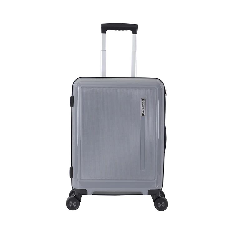 Low MOQ Strong PP Material  Business Trolley case for Man  Hard Shell Safety Carry on Suitcase
