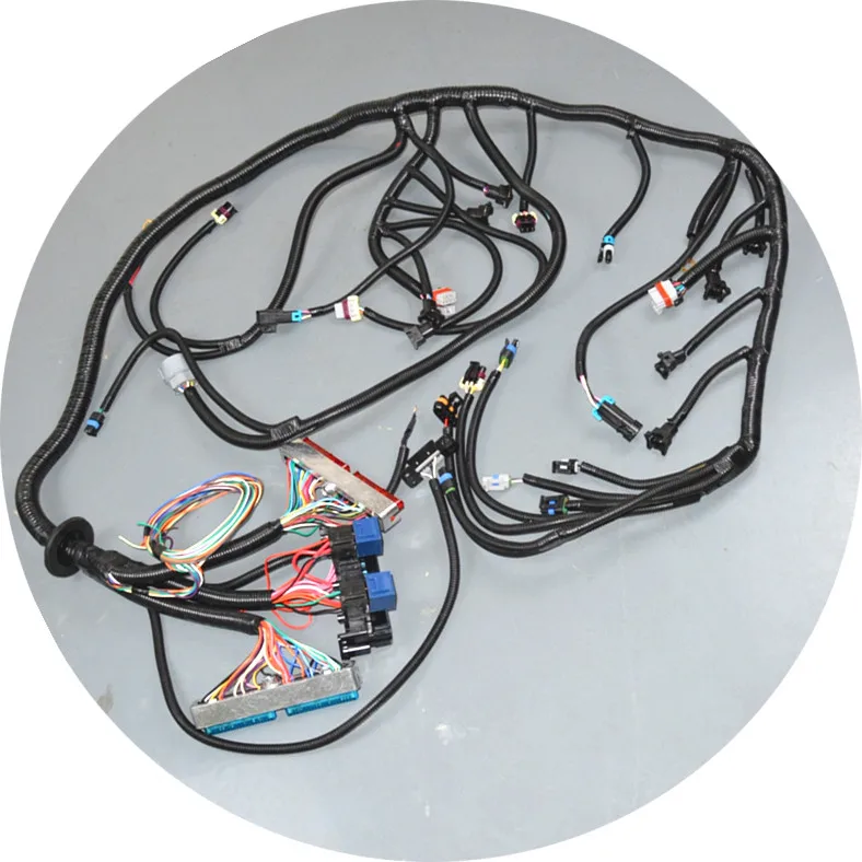 4L60E DBC 1997-2006 LS1 STANDALONE  4.8 5.3 6.0 VOL TRUCK VORTEC w/60A Relay Drive by Cable EV1 1201 Fuel Injector CONNECTORS