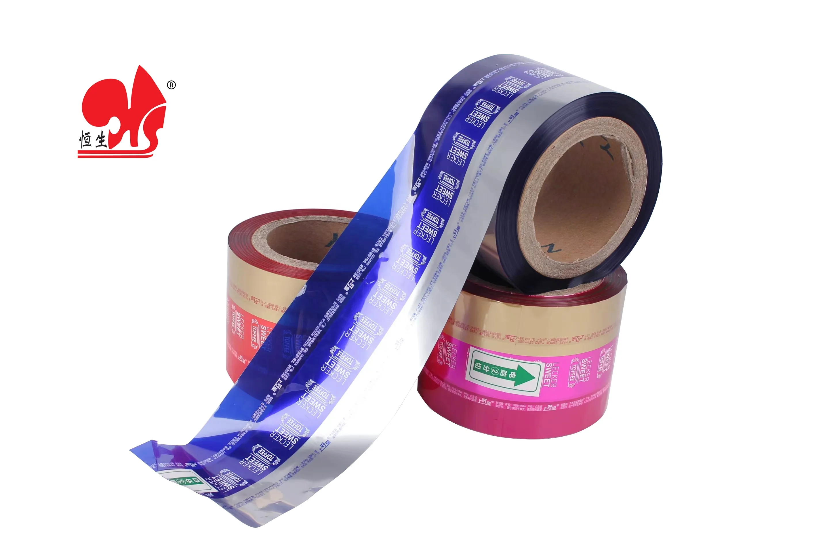 Custom-made moisture-proof color plastic packaging roll composite fruit candy packaging food snack packaging