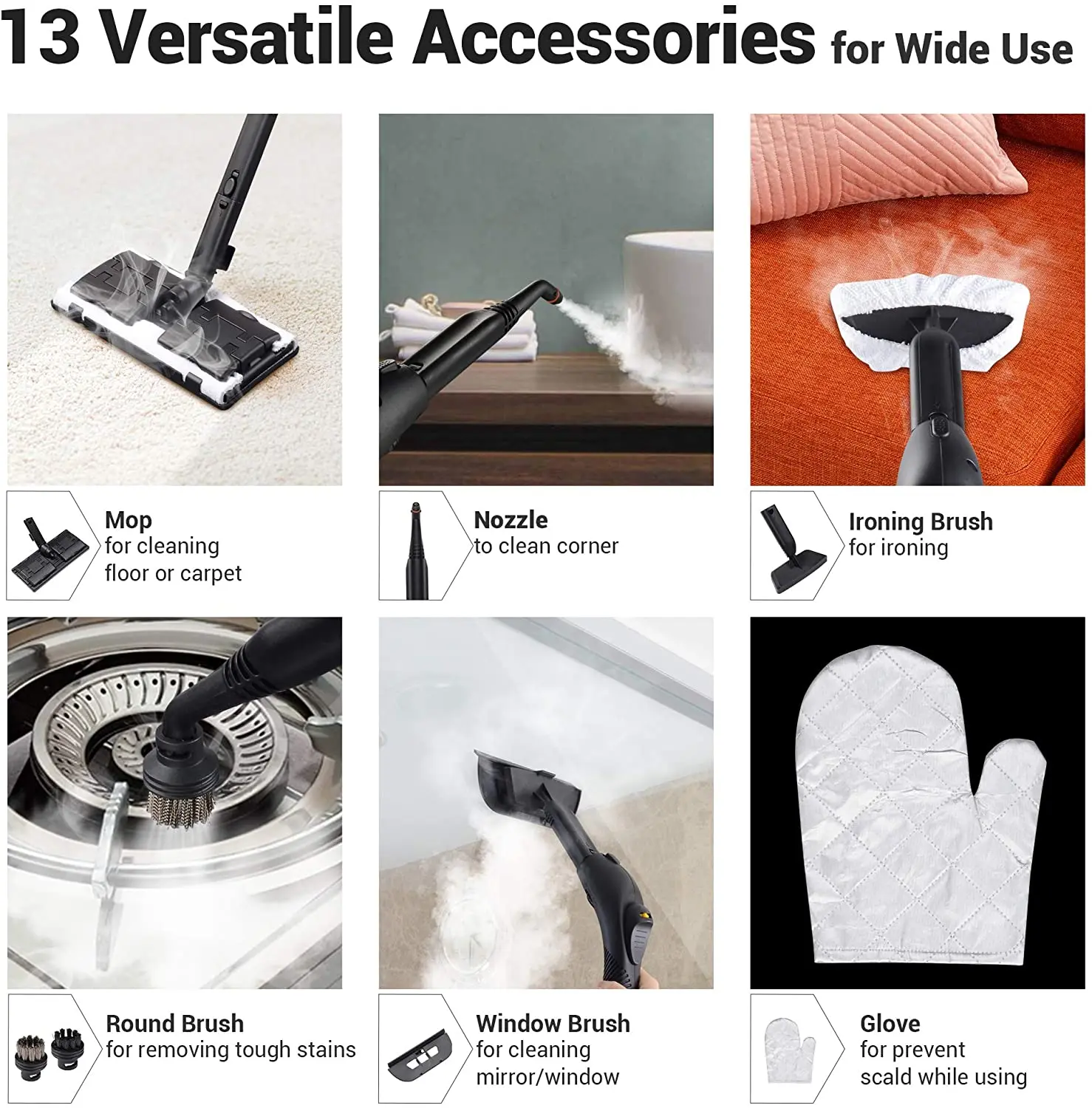 Professional Eco friendly Air Conditioning Floor Steam Carpet upholstery  Cleaner Cleaning Machine