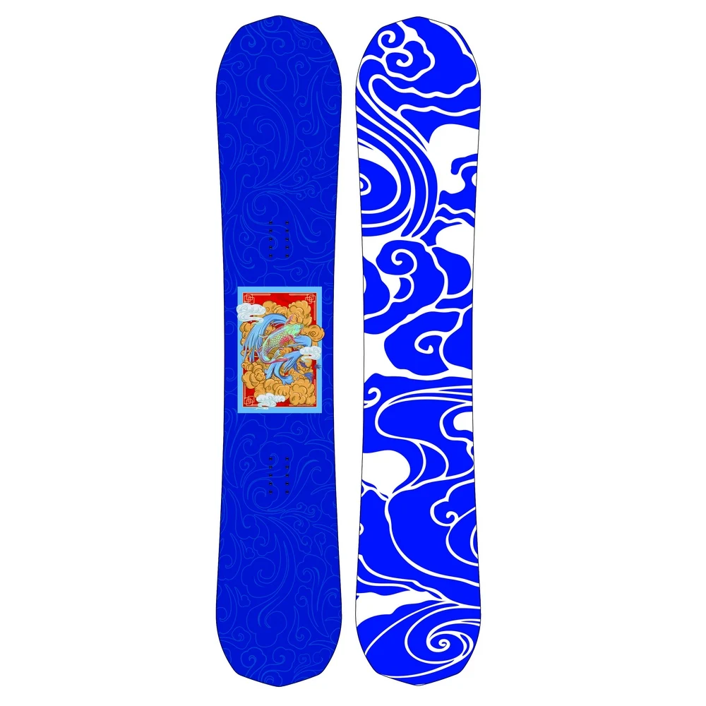 Highly customized sintered bottom snowboard for All-Mountain Snowboards for adults