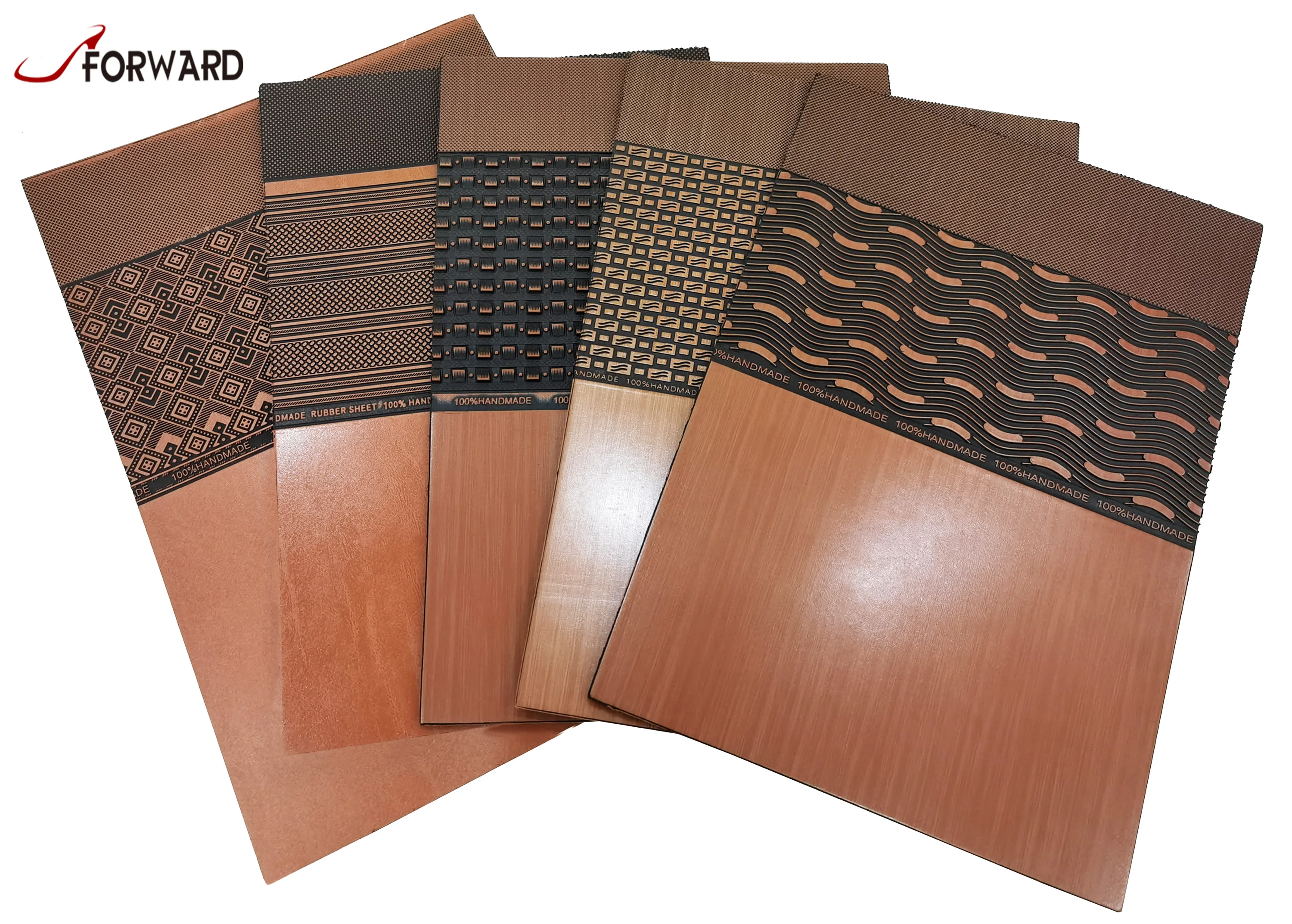 Commercial high grade abrasion resistance profile rubber sheet for men shoe sole