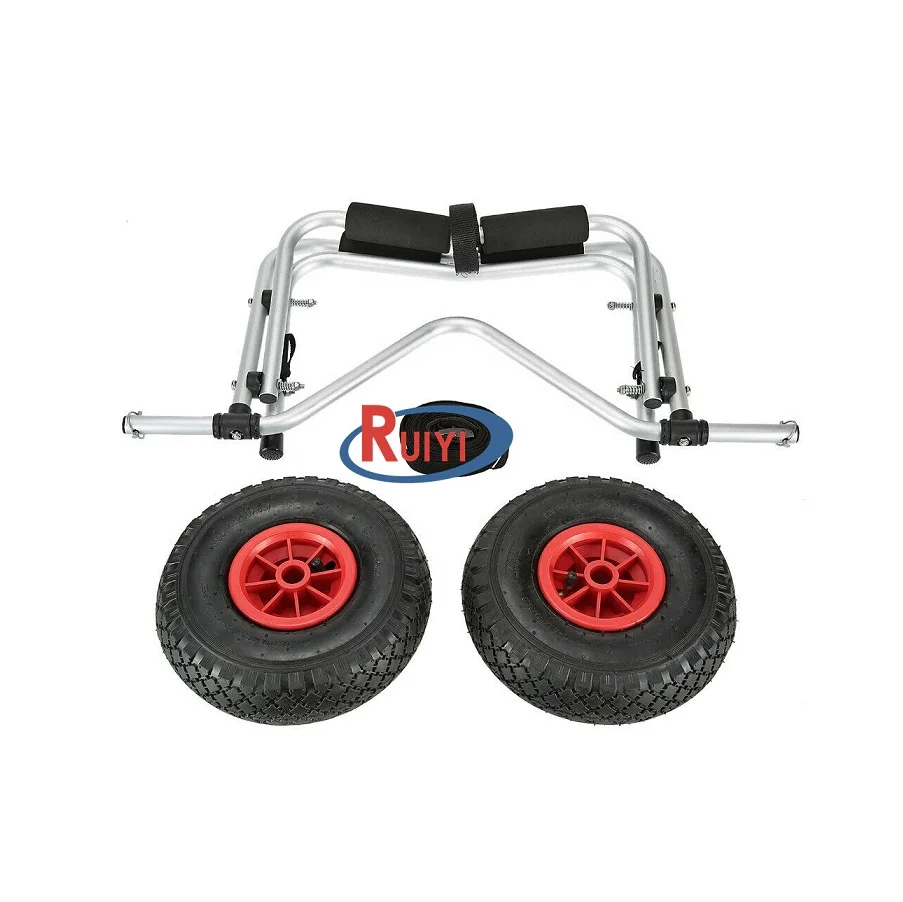 Manual Canoe Boat Carrier Dolly Trailer outdoor Aluminum Kayak Transport Cart for kayak boat