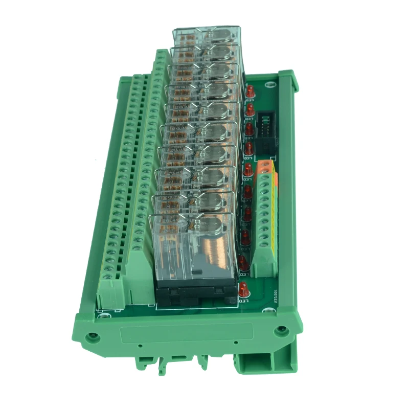G2R-2 10 каналов релейный модуль 2NO 2NC электронный DPDT реле 12V Силовые транзисторы NPN