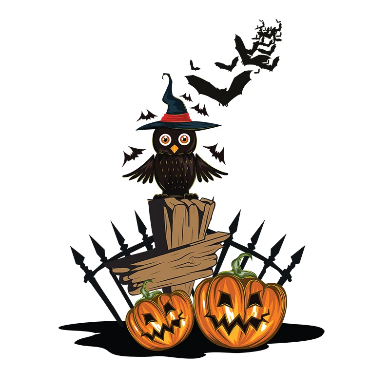 24 Hours delivery China Factory dtf transfers designs ready to press halloween thermal vinyl film