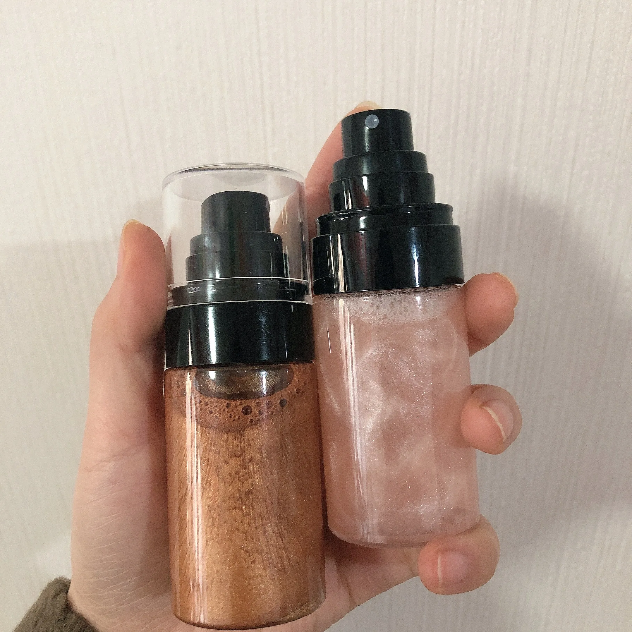 New Arrivals Make Your Brand Highlighter Spray Glitter Bronze Highlighter Powder