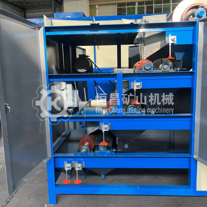 iron ore plant magnetic separator for 300TPD iron ore concentration plant in South Africa