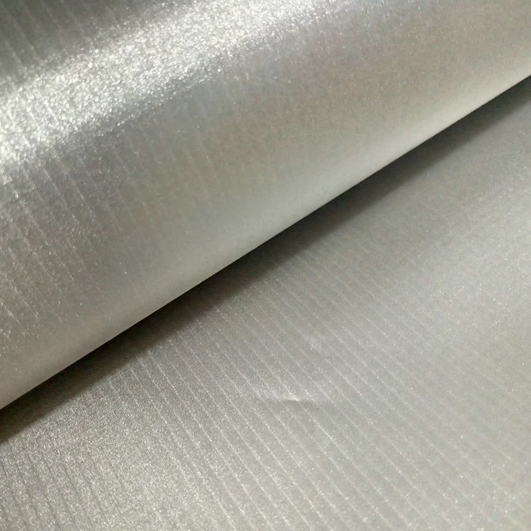 Reduce Emf Emi Copper Nickel Grid Shape Conductive Fabric Blocking 5g Radiation Fabric