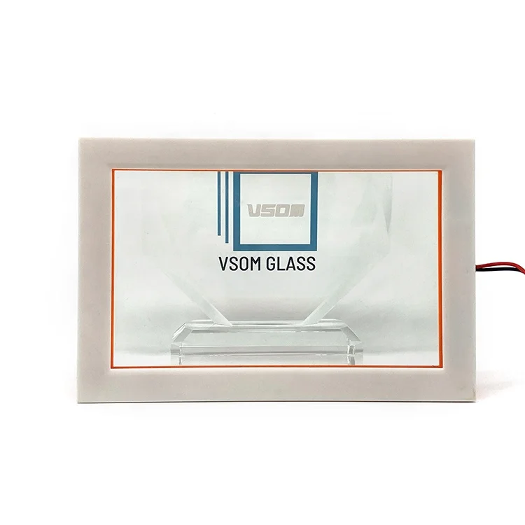 Electronic Switchable privacy intelligent pdlc film building smart glass for glass door conference rooms Front Projection
