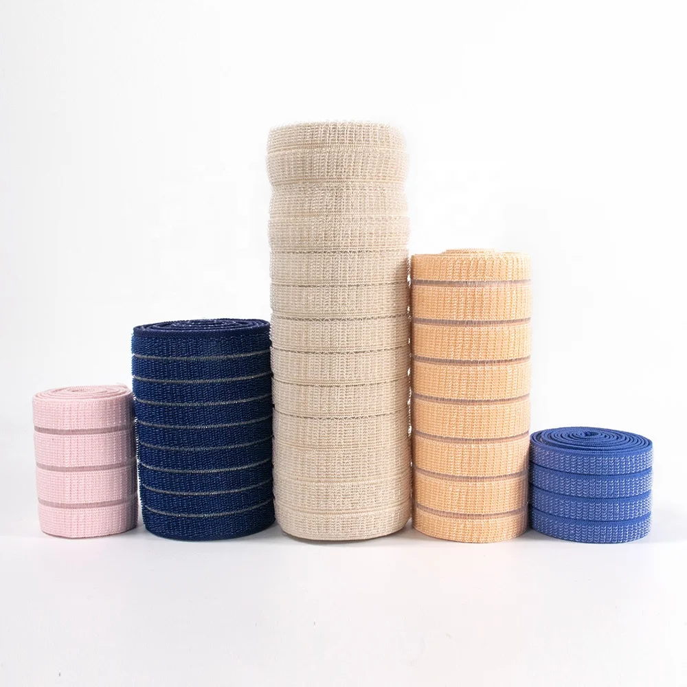 High Elasticity crochet soft breathable wide fish line elastic band with loop for pelvic girdle belt