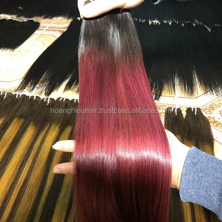 Супер двойные прямые человеческие волосы естественного цвета 100% натуральные необработанные вьетнамские супер