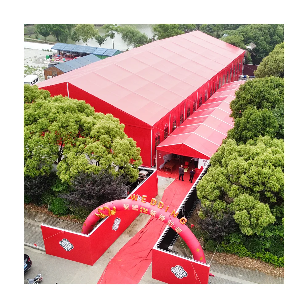Factory Wholesale Large Outdoor Party Tent Luxury Transparent Outdoor Wedding Party Tent