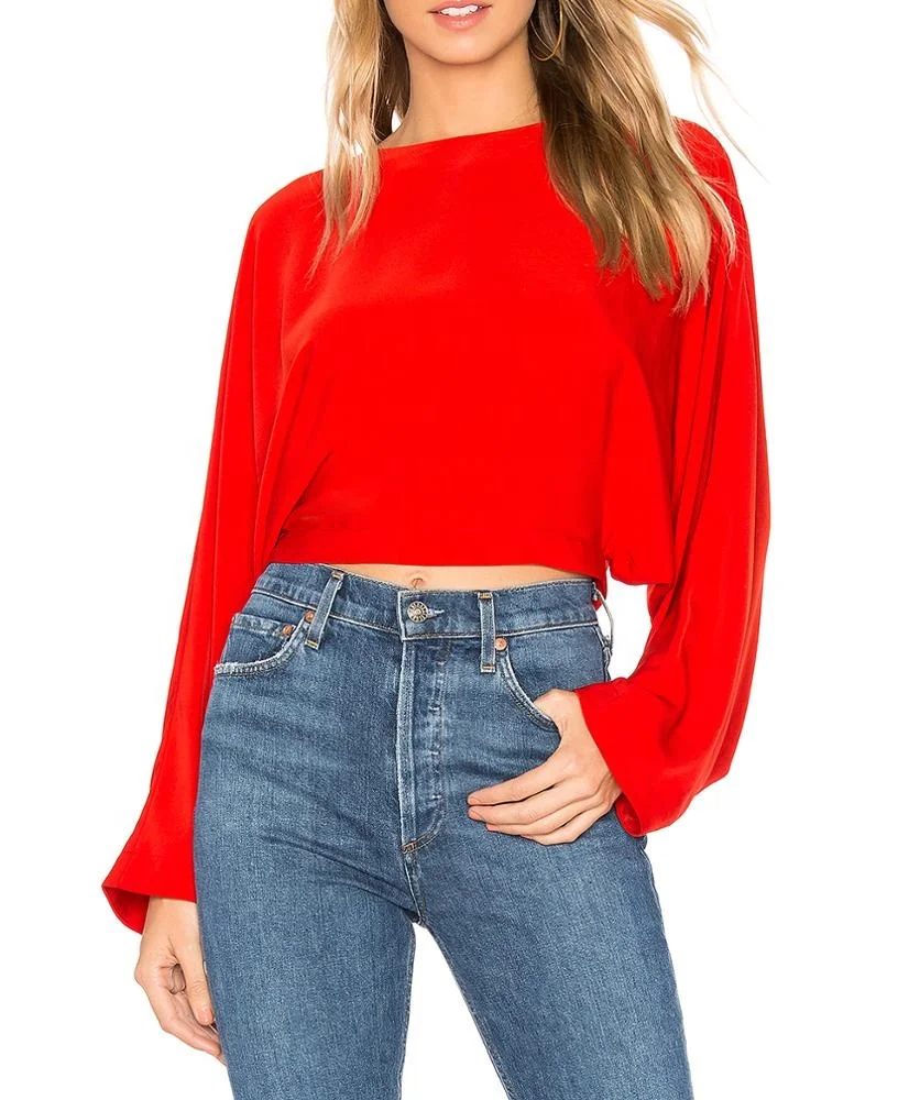 women red sexy open back top adjustable back tie closure ladies fashion back cut out sexy blouse